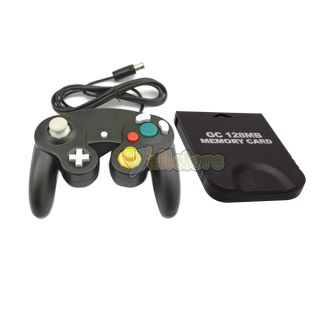  Game Wired Controller + 128MB Memory Card for Nintendo Gamecube GC WII