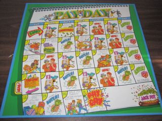 1994 Payday Board Game Part Piece Replacement Game Board Only Crafts