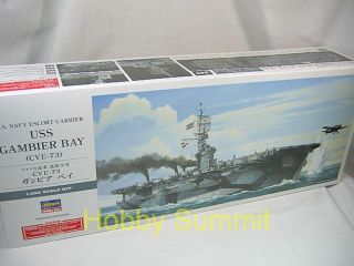 Hasegawa 1 350 WW2 US Navy USS Gambier Bay Carrier