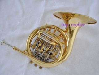 High Quality Gold BB French Horn Brass Mini Horn BB New