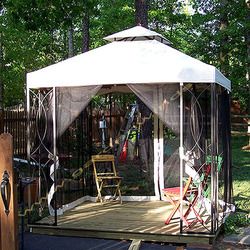 Lowes Garden Treasures 8 x 8 Gazebo Replacement Canopy