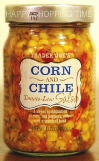 Trader Joes Corn and Chile Tomato Less Salsa 13 75 Oz