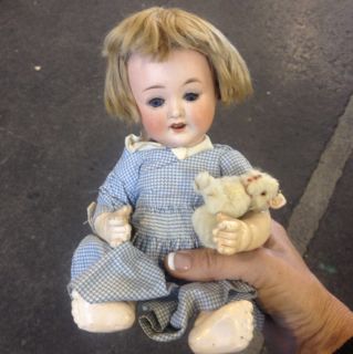 Otto Gans Antique Bisque Baby Doll 11 No New Photos