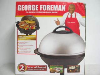 NEW George Foreman GGR50B Large Indoor/Outdoor Electric Grill