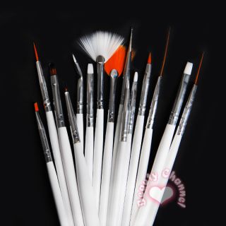  Pce Pro Nail Art Design Painting Brush Set Polish Gel Pen 1040