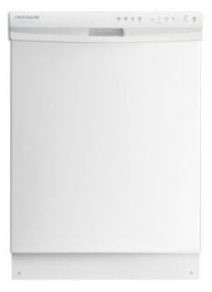 New Frigidaire Gallery White 24 Built in Dishwasher FGBD2435NW