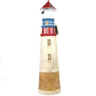  store features brand new garden treasures solar lighthouse statue hand