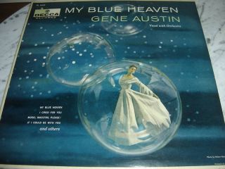 My Blue Heaven Gene Austin Decca Record DL 8433