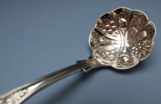  Seymour Sheffield EPNS A1 Silver Plated Kings Fruit Spoon Ladle