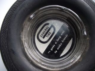  General Tire Tire and Glass Ashtray General Dual 90 on Tire