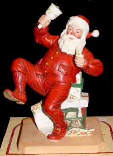 1981 Norman Rockwell Ringing in Good Cheer Figure
