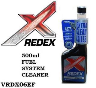500ml Redex Diesel Fuel System Cleaner Injector 4 x Use