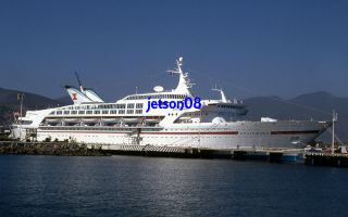 Original Slide Southward Norwegian Cruise Line Cruise SHIP Ocean Liner
