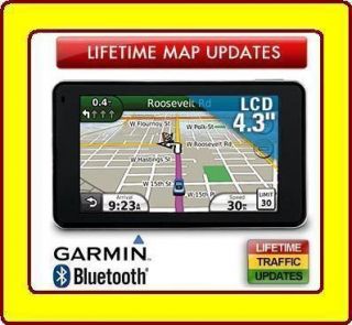 NEW Garmin Nuvi 2360LMT 4.3 Portable GPS Free Lifetime Traffic + Map