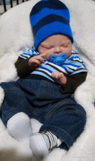  Chubby Reborn Boy Large Newborn Baby Doll Ph Garrison Rog Oard