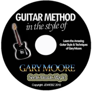 Gary Moore Guitar Tab Software Lesson CD Free BONUSES