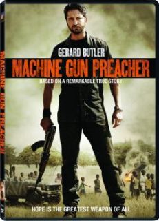 Machine Gun Preacher DVD New Gerard Butler Michelle Mohaghan