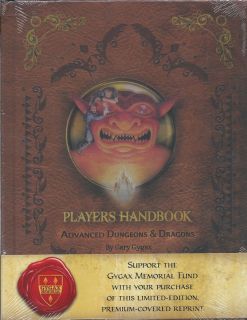  Edition Players Handbook Premium Reprint Gary Gygax Memorial