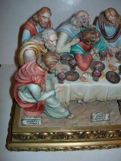 The Last Supper by Germano Cortese Capodimonte