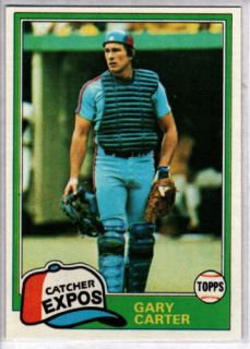 Gary Carter 1981 Topps 660