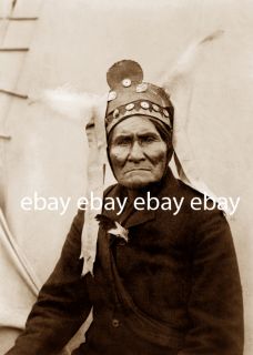 1829   1909 GERONIMO ~ NATIVE AMERICAN ~ APACHE INDIAN ~ PHOTO 8