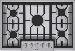Bosch NGM8054UC 30 Natural Gas Cooktop Stainless Steel