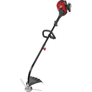 Convertible 25cc Curved Shaft Weedwacker Gas Trimmer w/ Plug In Power