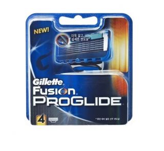of Gillette Fusion Proglide Shaving Razor Blade Cartridge Refills