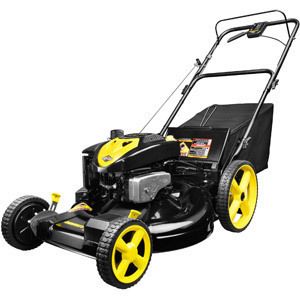   22 Mulch Bag Side Discharge Front Wheel Drive Gas Powered Lawn Mower
