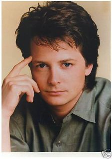 Michael J Fox 1980s Studio Publicity Portrait