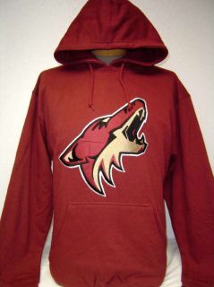 New NHL Phoenix Coyotes Dark Red Pullover Hoodie Hooded Sweatshirt