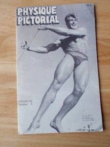  PICTORIAL muscle bodybuilding gay interest magazine/ED FURY 1962