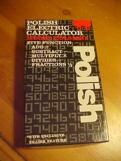Polish Electric Calculator New Gag Gifts Boxed