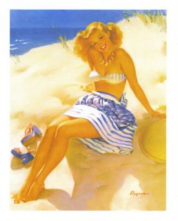  other prints and click here to view other prints by Gil Elvgren