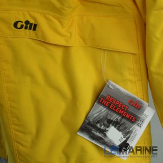 Gill Mens Cruise Jacket IN5J Sailing Marine Full Weather Gear Fishing