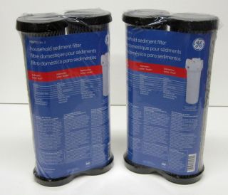  PAK of GE Water Filter FXWTC Household Sediment Carbon Charcoal