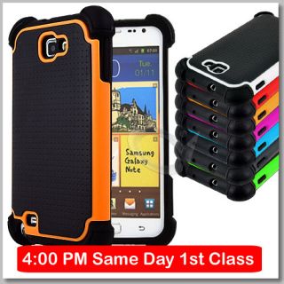  Case Cover Screen Protector Fit Samsung Galaxy Note i9220 N7000