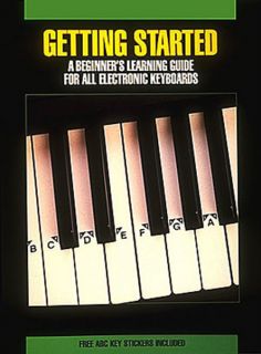 Getting Started Electronic Keyboard Beginner Lessons Hal Leonard Book