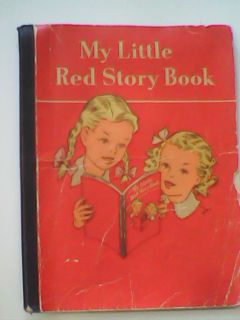  RED STORY BOOK, OUSLEY AND RUSSELL, GINN COMPANY, 1948, SCHOOL READER
