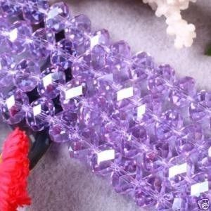 146pc 4mm Purple Swarovski Crystal Gemstone Loose Beads