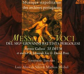  Messa A 5 Voci Del Sigr Giovanni Battista Pergolesi New CD