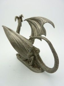 Gallo Pewter The Guardian by R Murch with Jeweled Eyes Limited