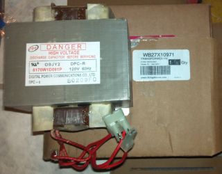  GE HV Transformer for Microwave by General Electric   Brand New / OEM