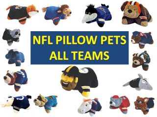  Pillow Pet NFL Football Pillow Pets NFL Football Team Nascot Pillow