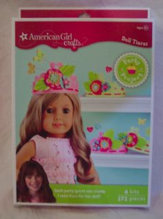 American Girl Crafts Doll Tiaras Party Project Kit Birthday
