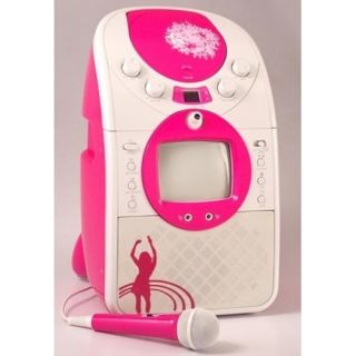 Pink Girls Karaoke Machine CDG System Ultimate Party