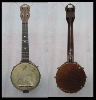 Used Gibson UB 2 Banjo Uke. Mahogany Sides, Maple Bottom And Neck