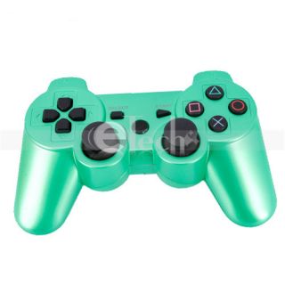 Wireless Bluetooth Game Controller for Sony PlayStation 3 PS3 Green