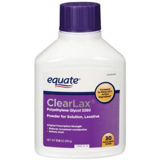 clearlax laxative 17 9 ounce 30 doses compare to miralax
