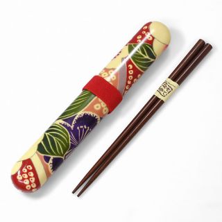 New Bento Lunch Box Acc Sakura Kimono Chopstick Set